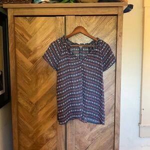 Women’s large flutter sleeve blouse by gap